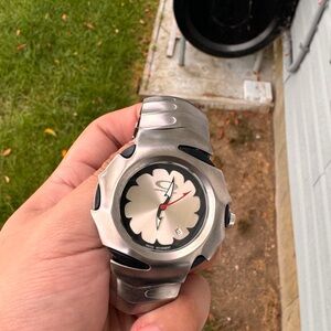 Oakley Silver Blade Watch